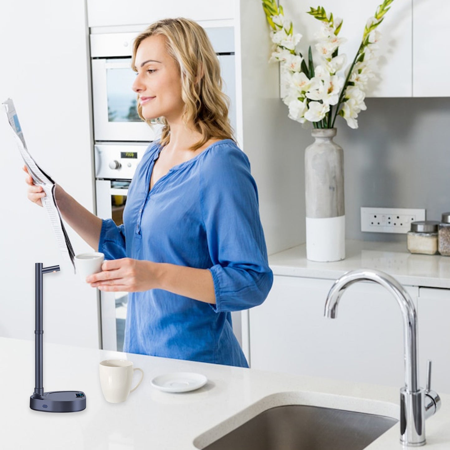 Rechargeable Water Dispenser With Stand